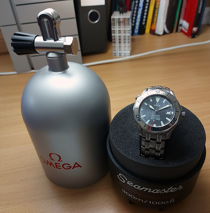 1998 Omega Seamaster Professional 150th Anniversary Titanium 300M Ref. 2232.20